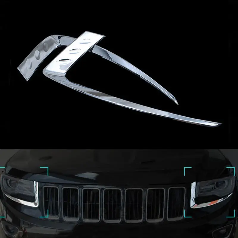 2 шт. бампер для фар Jeep Grand Cherokee 2014|trim cover|cherokee bumpergrand cherokee bumper |