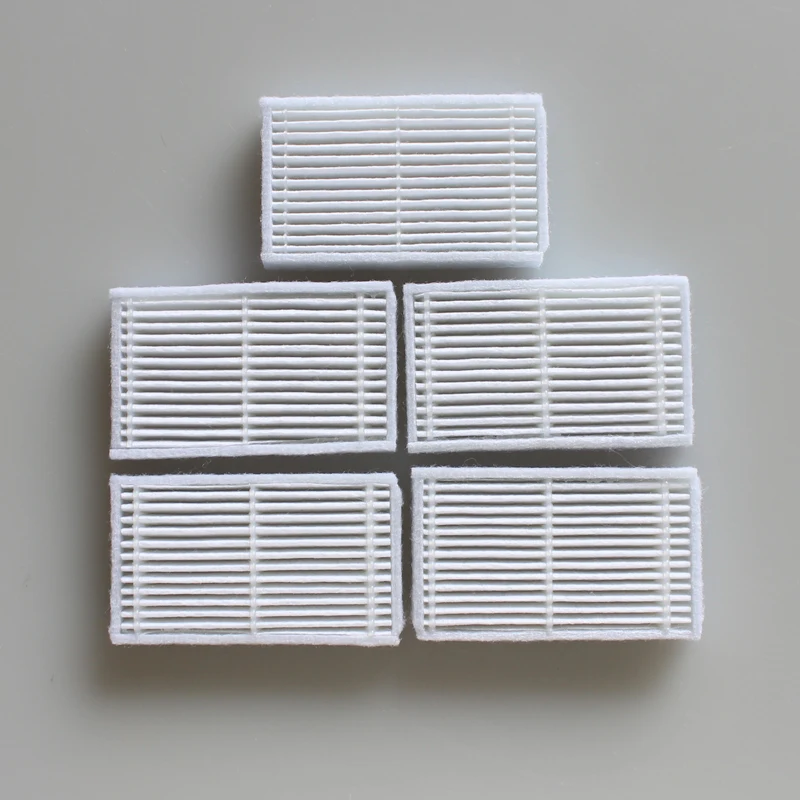 

5 pcs/lot Robot Vacuum Cleaner Parts HEPA Filter for haier fmart iseelife seebest 360 Kitfort robot vacuum cleaner accessories