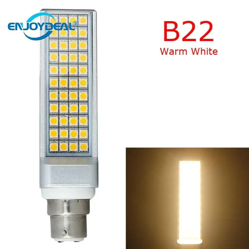 

1pcs AC 85V-265V LED lamp Corn Bulb B22 8-10W 5050 SMD 44 LED Spotlight Lamp Bulb Light Chandelier candle lights Warm White