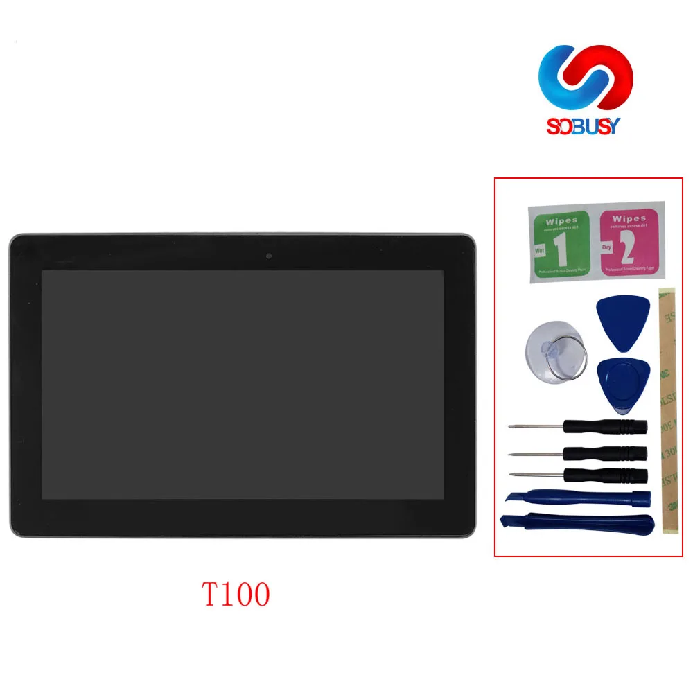 10 1 &quotT100T для ASUS ЖК экран трансформатор Книга T100T100TA C1 GR 5490NB pantalla сенсорный