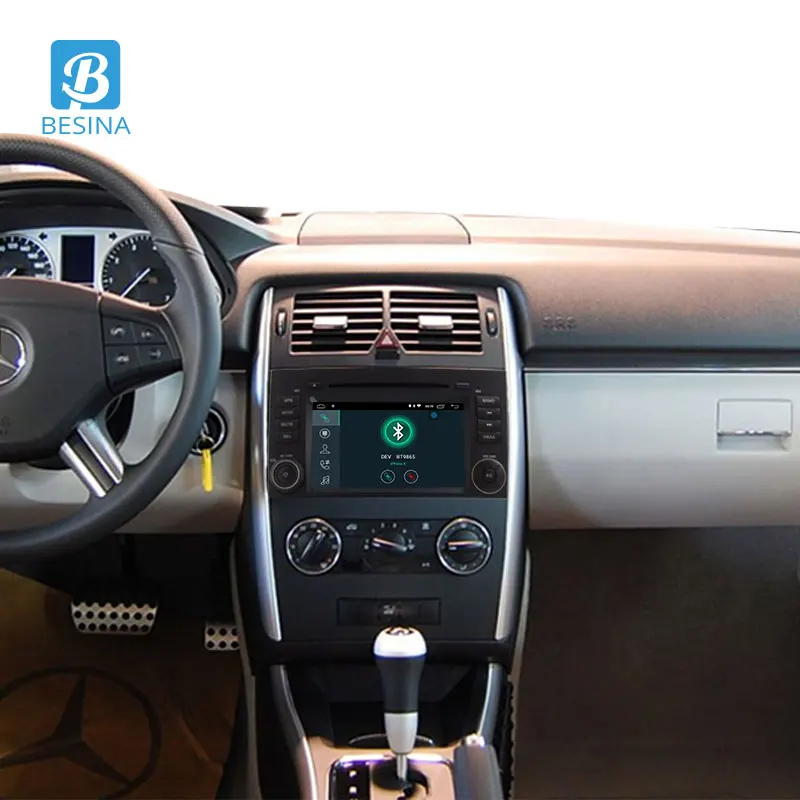 Besina 2 Din Android 10 0 автомобильный dvd-плеер для Mercedes Benz B200 B150 B170 B Class A180 Viano Vito Sprinter W245 W209