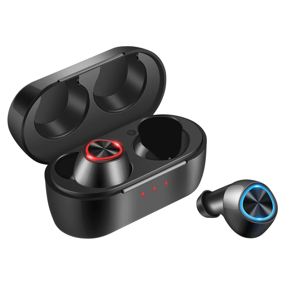 

Wireless Bluetooth Earbuds Sport earphone Bluetooth Headset Wireless Earphones Bluetooth 5.0 Stereo with 200mA Charging Case