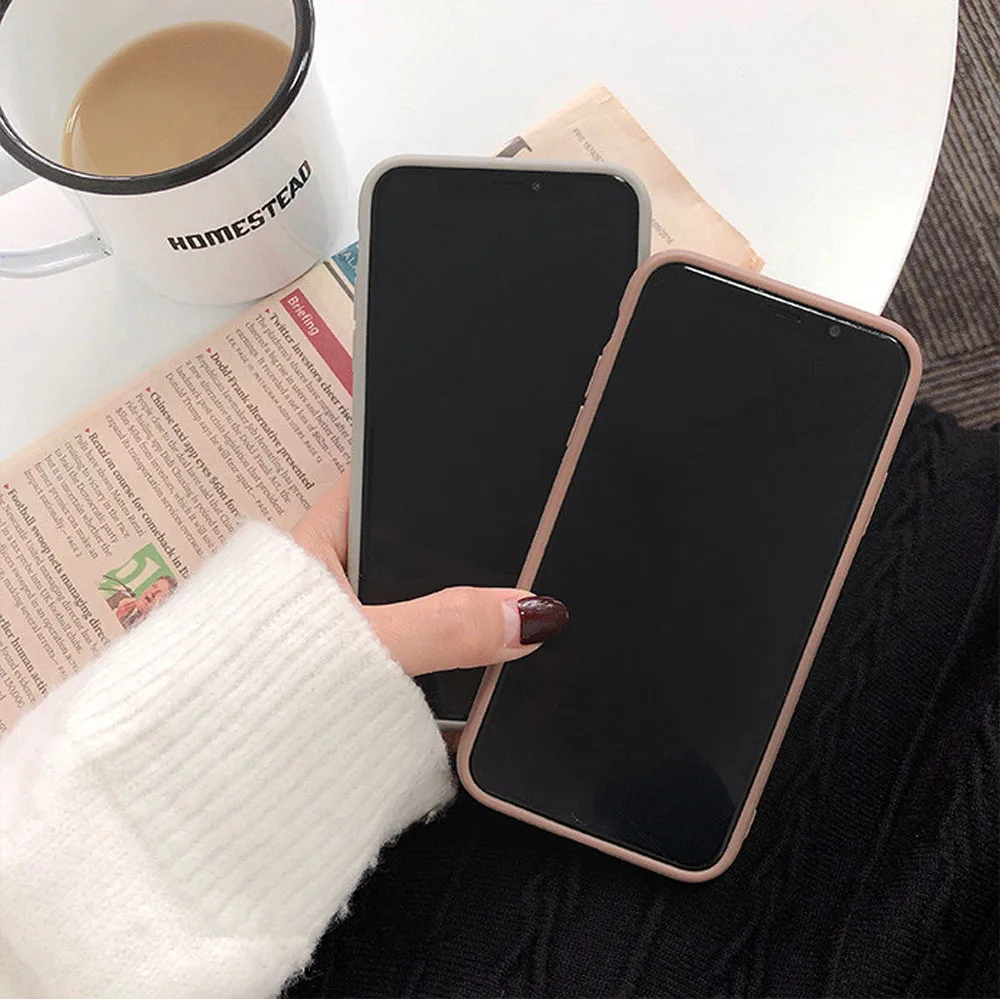 Мягкий ТПУ чехол с надписью Heyytle для iPhone 7 8 Plus XS Max XR X 6 6s чехлы с принтом из мультфильма Противоударная Силиконовая задняя крышка 7Plus Тонкий чехол для пары
