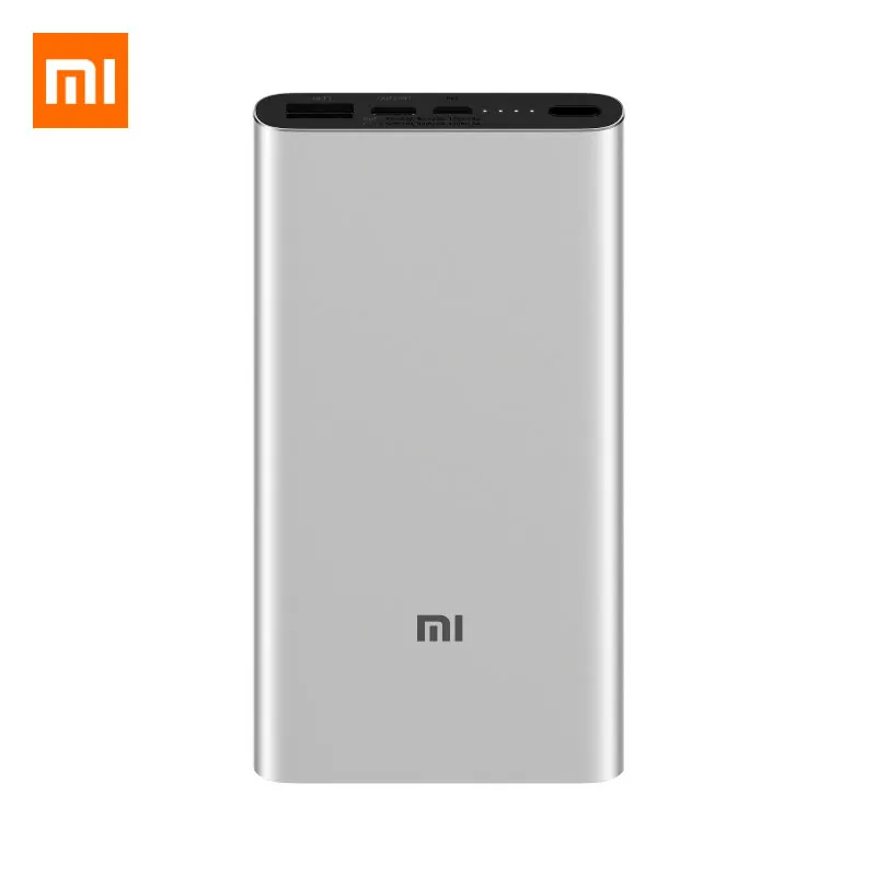Xiao mi power Bank 3 10000 мАч Двусторонняя Быстрая Зарядка Тип C QC 3,0 Быстрая зарядка USB-C Двойной вход двойной выход mi power bank