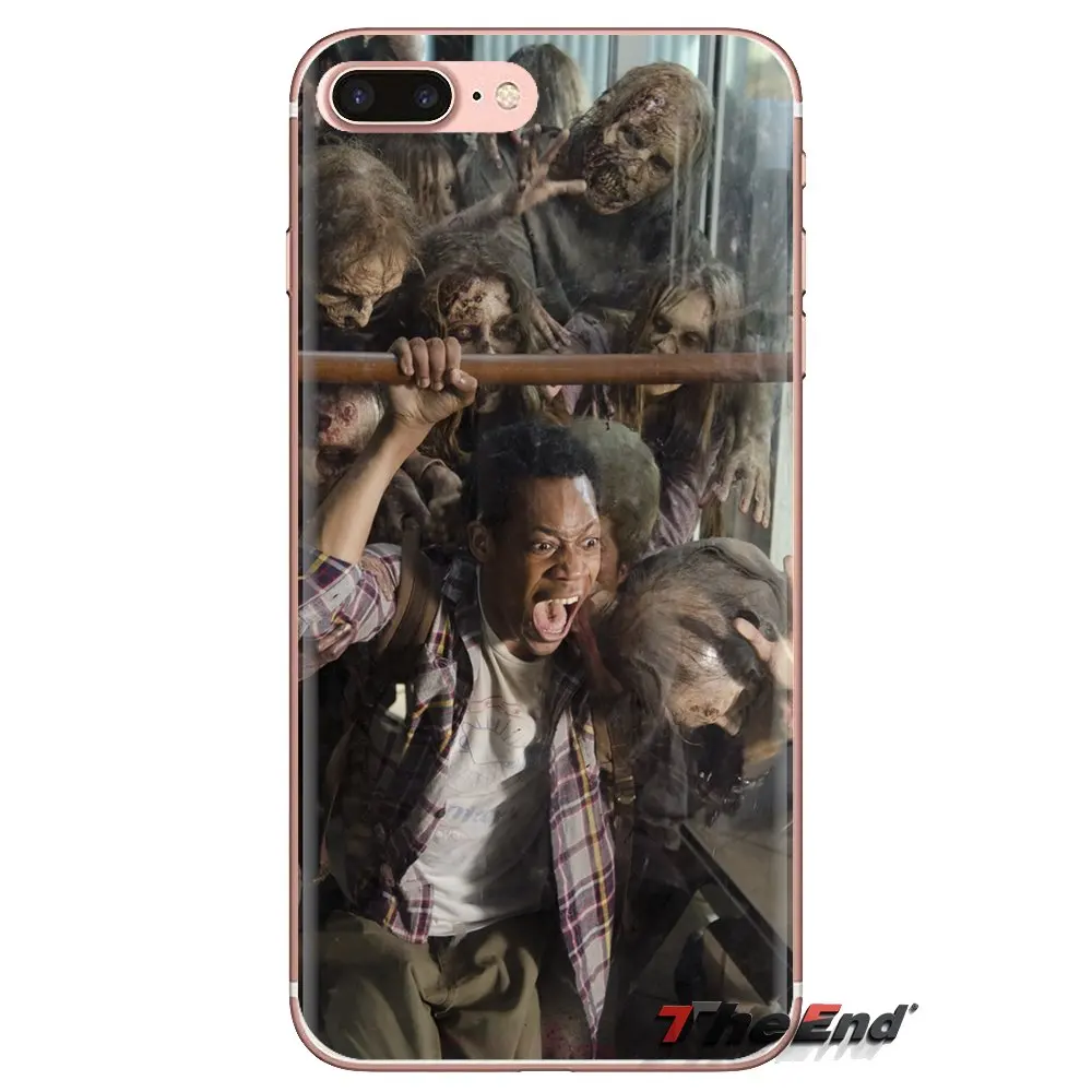 For Samsung Galaxy A3 A5 A7 A9 A8 Star A6 Plus 2018 2015 2016 2017 Transparent TPU Skin Cover Favorite The Walking Dead Episodes |