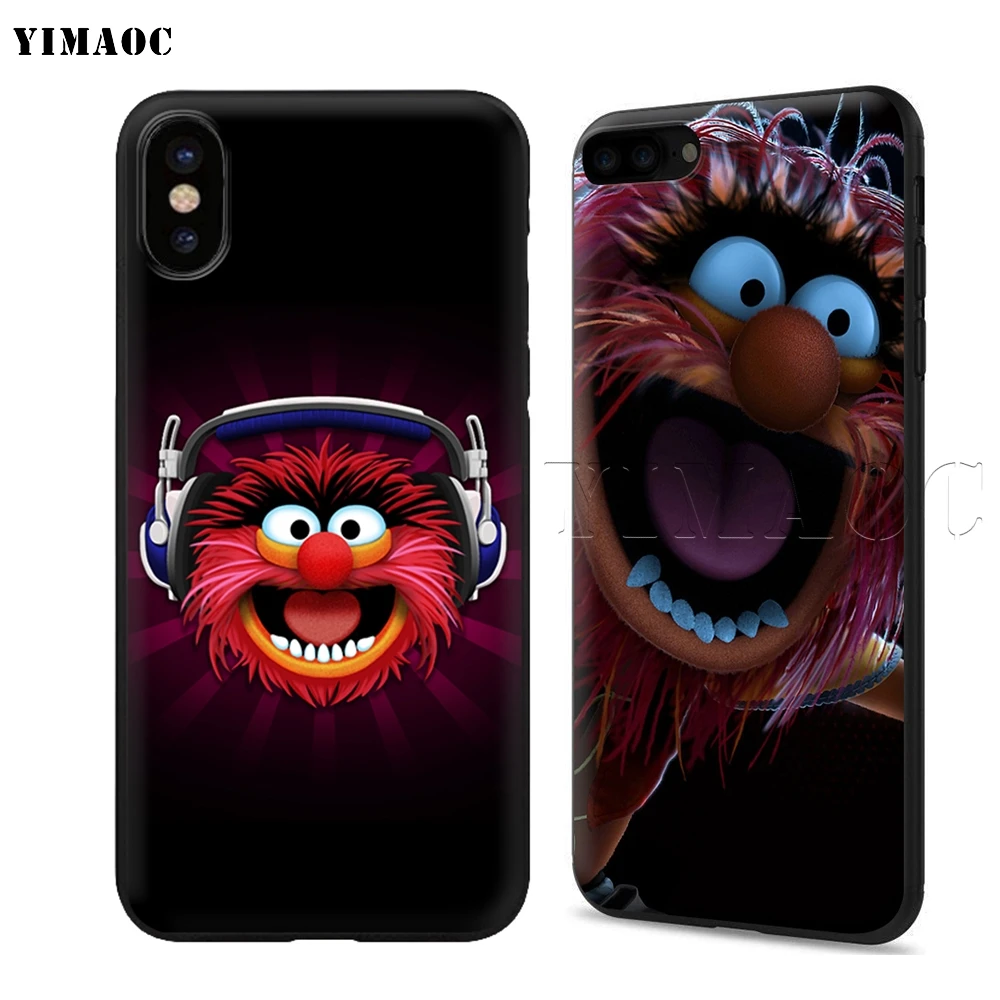 Мягкий чехол YIMAOC Muppets в виде барабанщика для Apple iPhone SE 2020 5 детской модели 6 6s 7 8 Plus XR