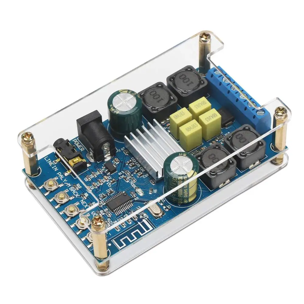 TPA3116 50 Вт + 2 0 аудио Беспроводная Bluetooth стерео цифровая плата усилителя мощности с