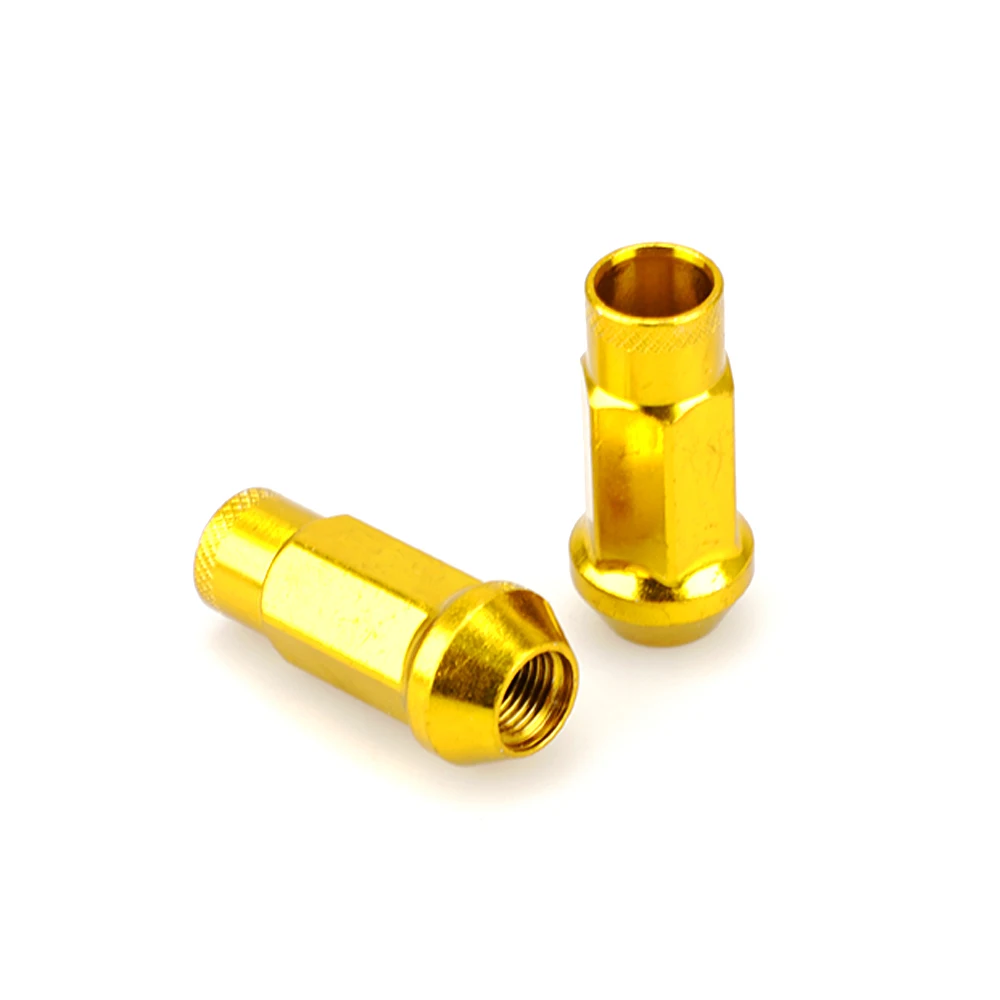 20 шт./компл. сталь 50 мм M12* 1,5 M12x1.25 гоночное автомобильное колесо гайки болты с ключом для Subaru