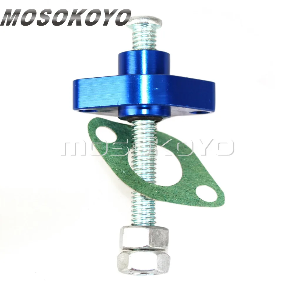 

Алюминиевый ручной натяжитель цепи для Yamaha FZ6 FZ1 YZF TTR WR KAWASAKI KLF KLT KLX, внедорожный квадроцикл, уличный велосипед