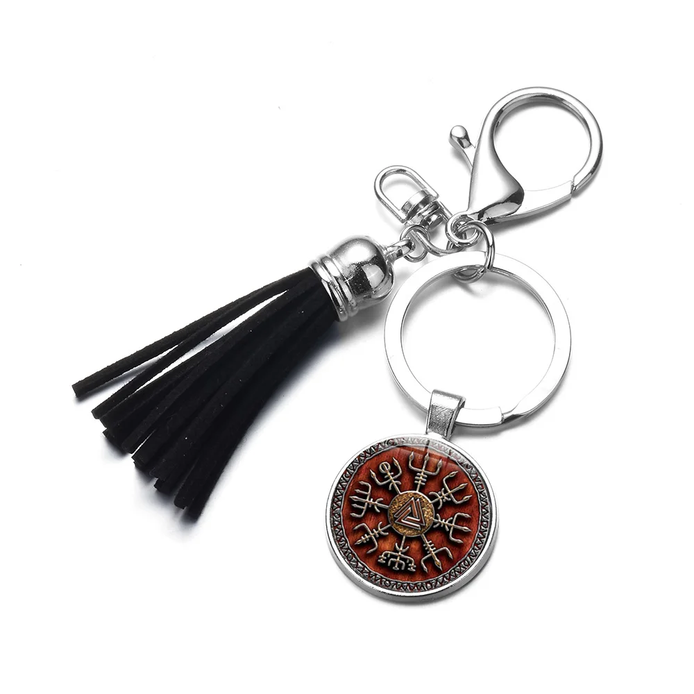 SONGDA высокое Класс Vegvisir Викинг Компас кисточкой брелок царство тьмы