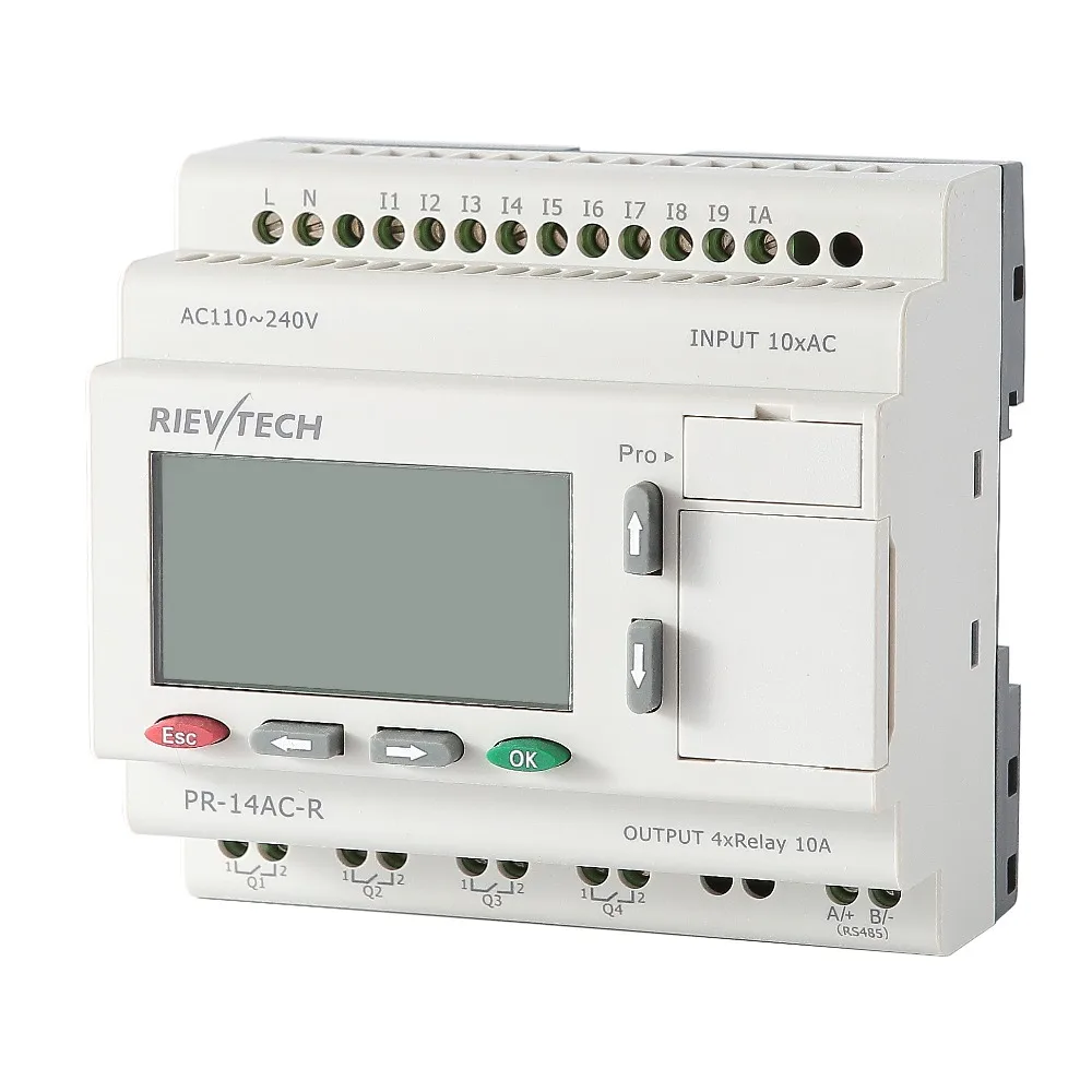 RIEVTECH Micro Automation suluitions provider. Программируемый релейный модуль с функцией управления