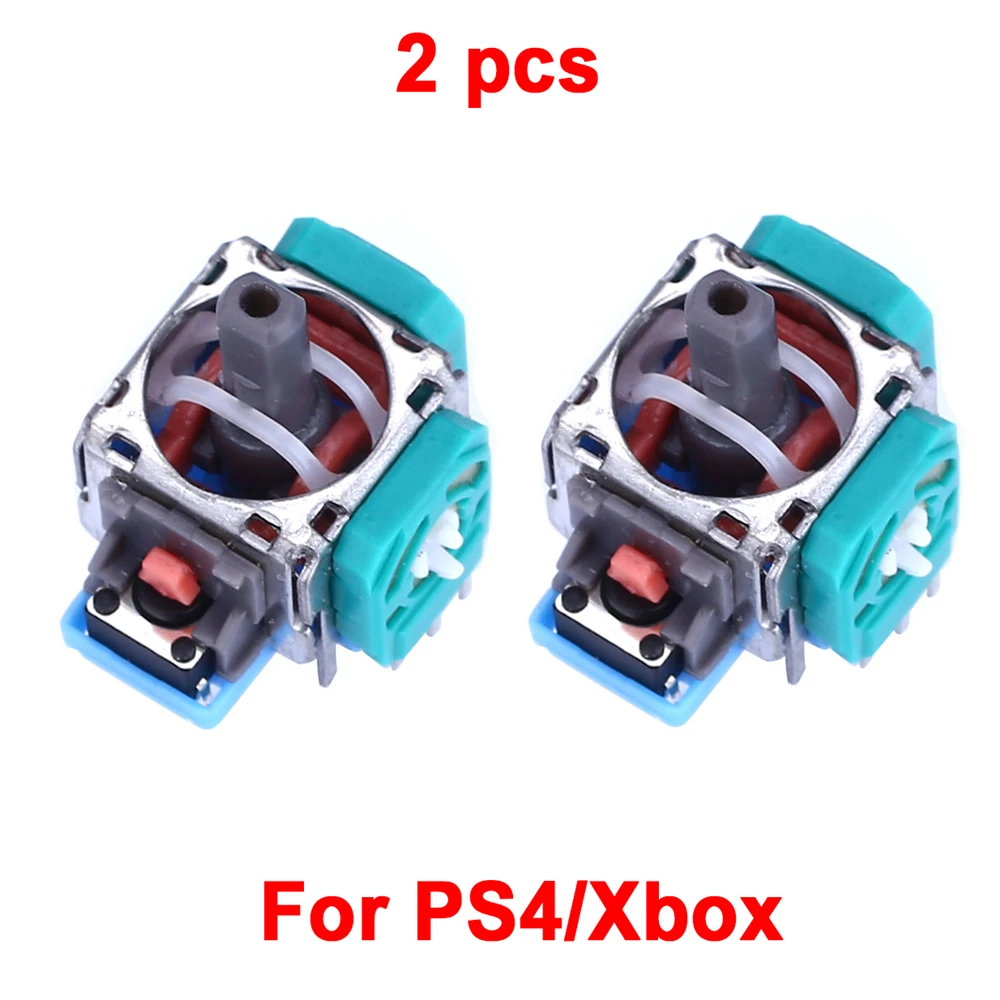 2 Controller Replacement  3D Analog Stick Sensor Module Thumb Stick for PS4 Gamepad Dualshock 4 Xbox Repair Wireless Controller