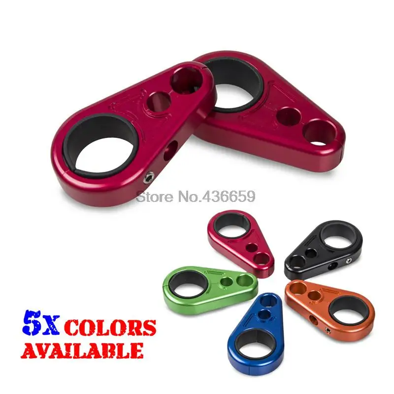 Зажимы для тормозной линии CNC Yamaha Raptor 250 350 660R 700R гризли 400 450 550 660 700 Rhino Warrior YFZ450 R X |