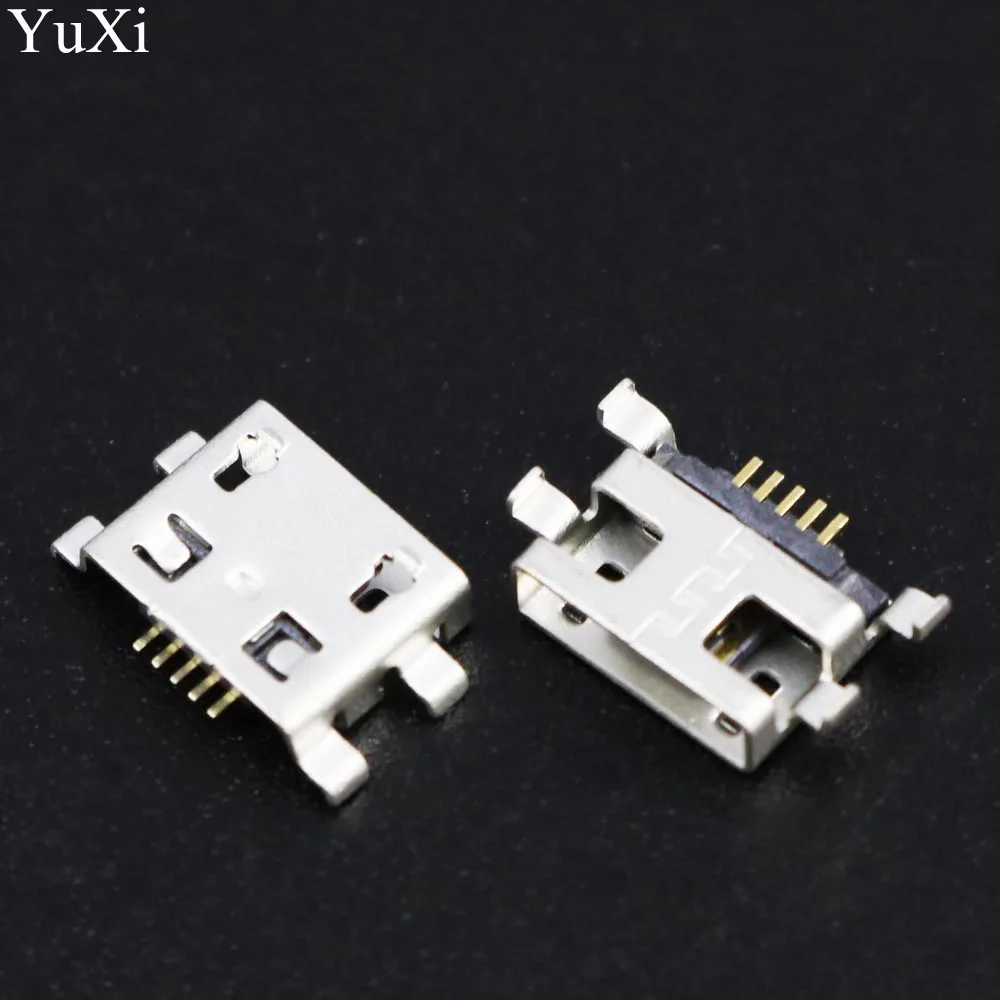 Разъем Micro USB разъем для зарядки Xiaomi Hongmi Red 5pin B Тип сменный ремонт|Соединители| |