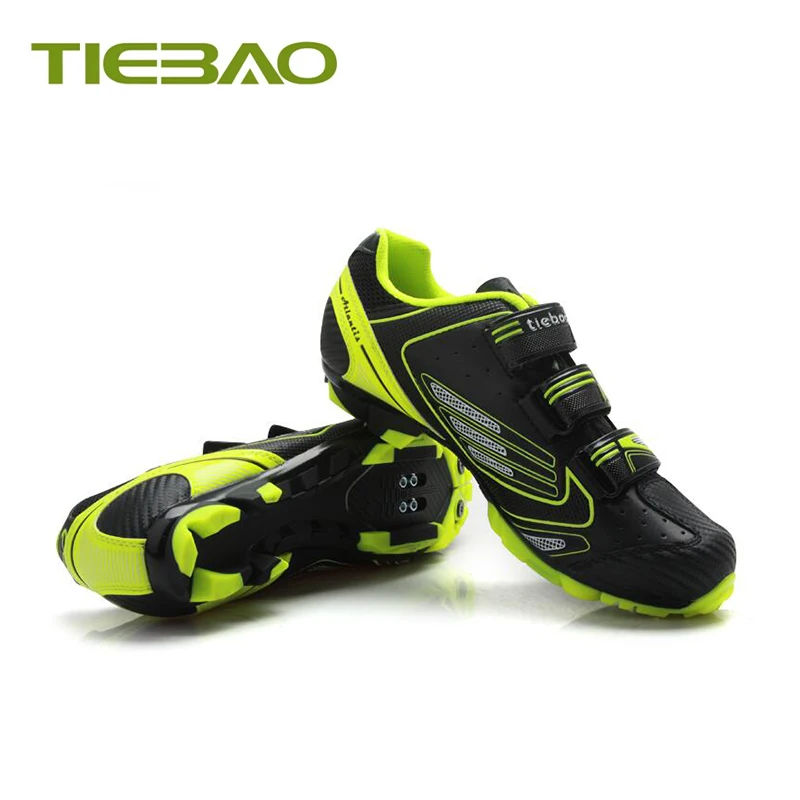 Tiebao sapatilha ciclismo mtb велосипедная обувь Мужская дышащая самоблокирующаяся обувь для горного велосипеда spd педали спортивные mtb кроссовки