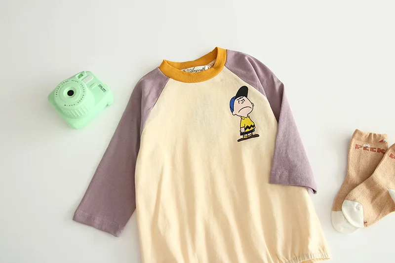 

New 2019 Baby Boys Girls Rompers Autumn Baby Clothing Cartoon Style Cotton Baby Bodysuits Long Sleeve Infant Boys Jumpsuits