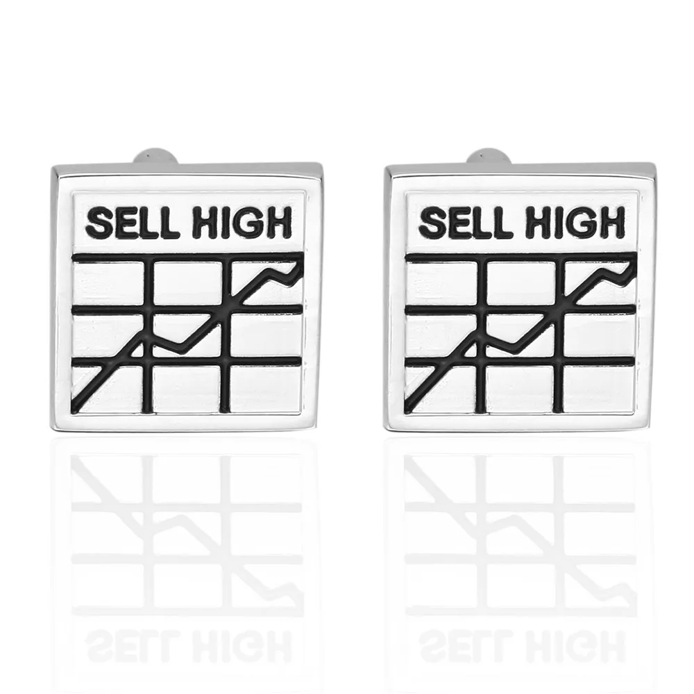 MeMolissa 1 пара розничная и оптовая продажа мужские запонки серебряного цвета |