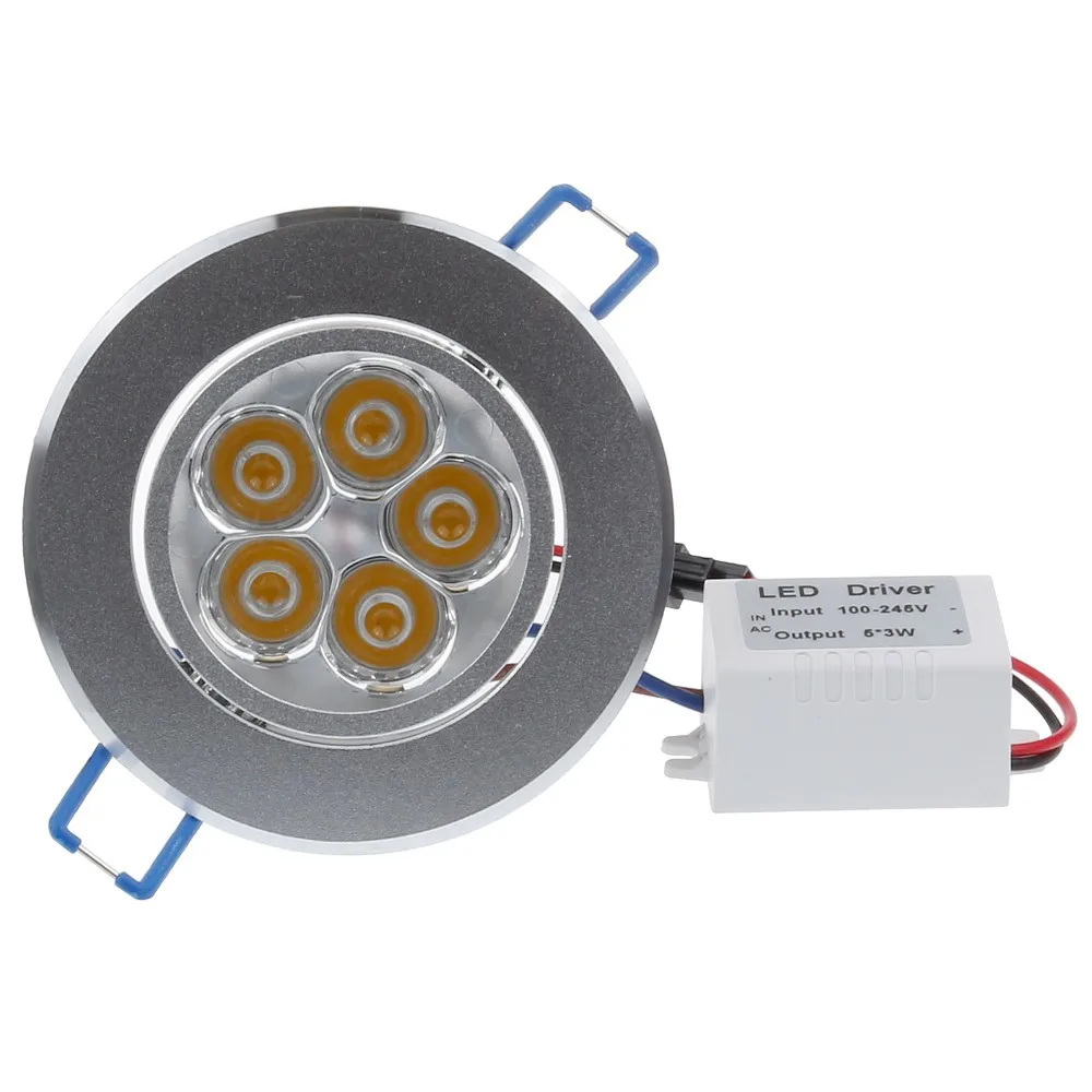 Затемнения СВЕТОДИОДНЫЙ огни направлены вниз 3 Вт 5 7 9 12 светодиодные утопленный