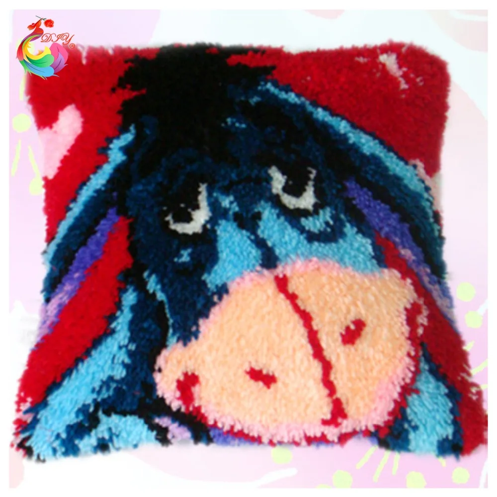 Лидер продаж! Новый 3D защёлки Подушка Наборы DIY рукоделие комплект для вязания