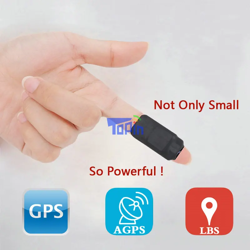 Topin мини gps трекер D3 скрытый LBS локатор GSM диктофон вибрационная сигнализация SMS Отслеживание iOS Android приложение для детей автомобили Pet