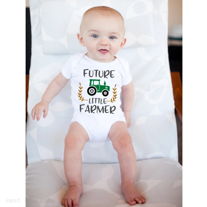 Детский комбинезон DERMSPE летний повседневный с коротким рукавом и красным принтом