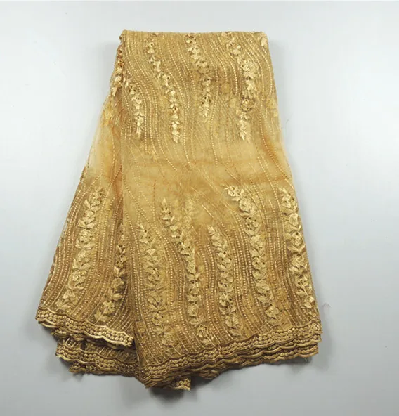 Французский чистая кружевной ткани последней африканской гипюр / вышивка сетки