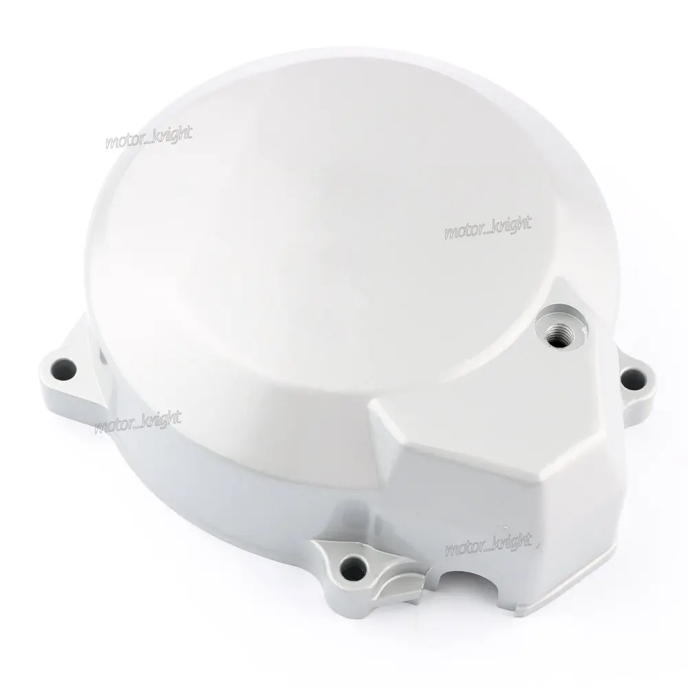 Двигатель мотоцикла статора картера крышка для Yamaha FZS600 FAZER 1998-2003 FZ400 4YR 1997-1998 серебристый, черный Высокое качество - Цвет: Серебристый