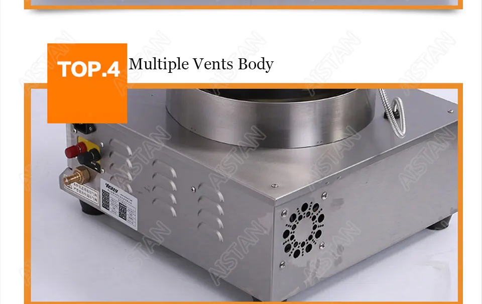 VBG701/VBG702 Коммерческая нержавеющая сталь с одной головкой/двухголовый газовый аппарат для изготовления попкорна для кухонного оборудования