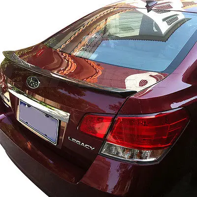 Для Subaru Legacy салон из углеродного волокна задний багажник спойлер крыло 2010