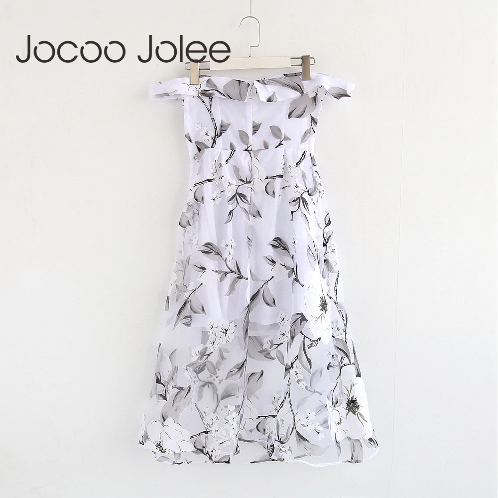 Женское пляжное платье Jocoo Jolee Пляжное с открытыми плечами в богемном стиле