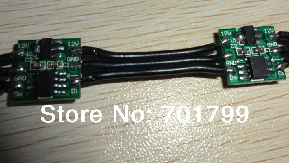 Черный 12В WS2811 led 5050 SMD пиксельный узел 100 шт. в нитке черные провода 4 5 см расстояние