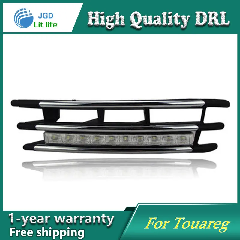 Бесплатная доставка! Дневные ходовые огни со светодиодный Ной подсветкой 12 В 6000k