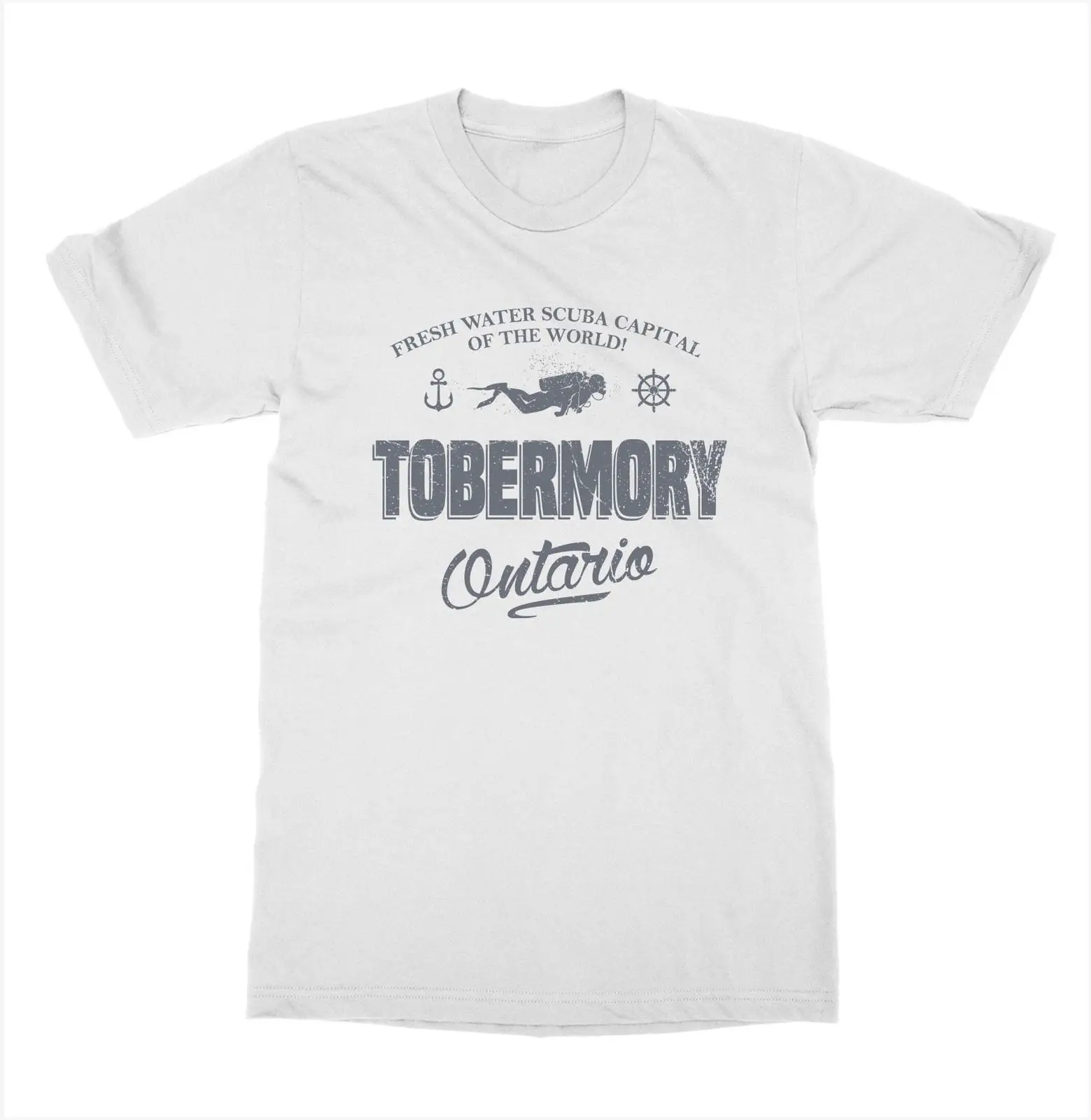 

2019 New Men'S Tobermory Ontario T-Shirt Cottage Cabin Canada Vacation Camp Outdoorer Lodge Tee Shirt