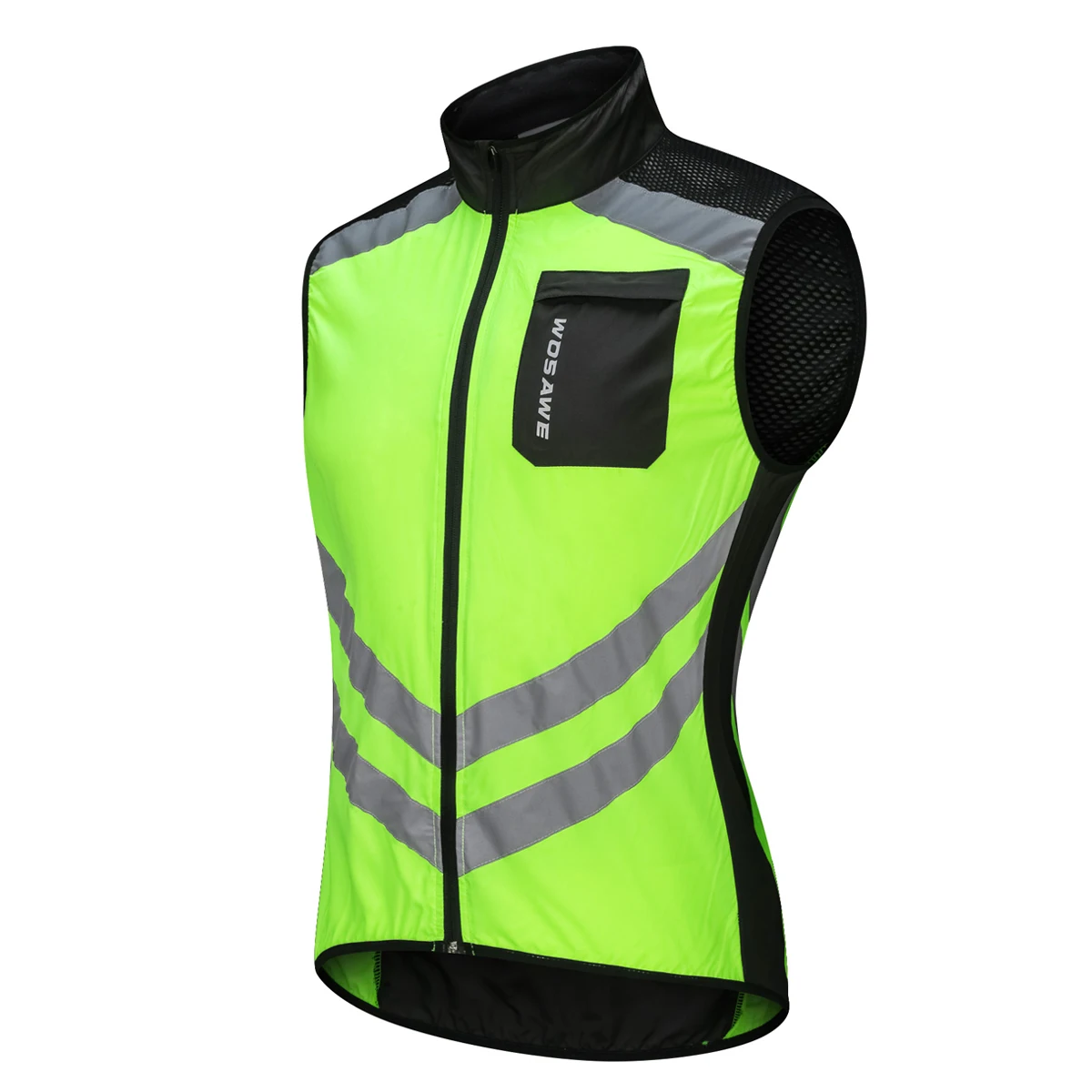vest green Зеленая/черная/оранжевая велосипедная куртка Светоотражающая ветрозащитная велосипедная Джерси с длинным рукавом велосипедная штормовка безопасные куртки 3XL MTB куртка - Цвет: vest green