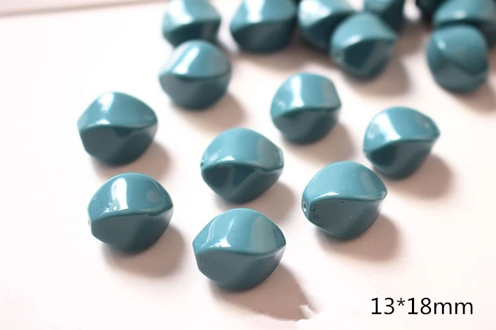 

50pcs/lot color printing geometry geometry polygon shape resin beads diy jewelry earring/bracelet pendant accessory