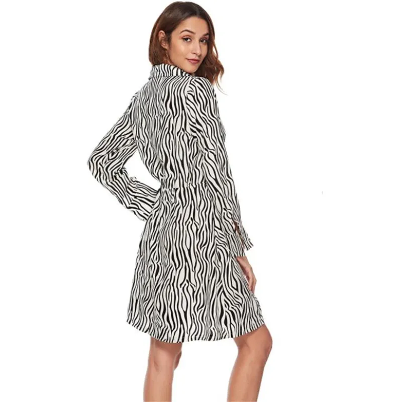 

Plus Size Dress 2019 Women Summer Sexy Print Shirt Dresses Fashion Elegant Casual Midi Dress