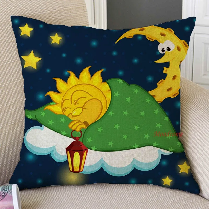 Детская мультяшная Милая корова пчелы кролик медведь хорошая ночь детская