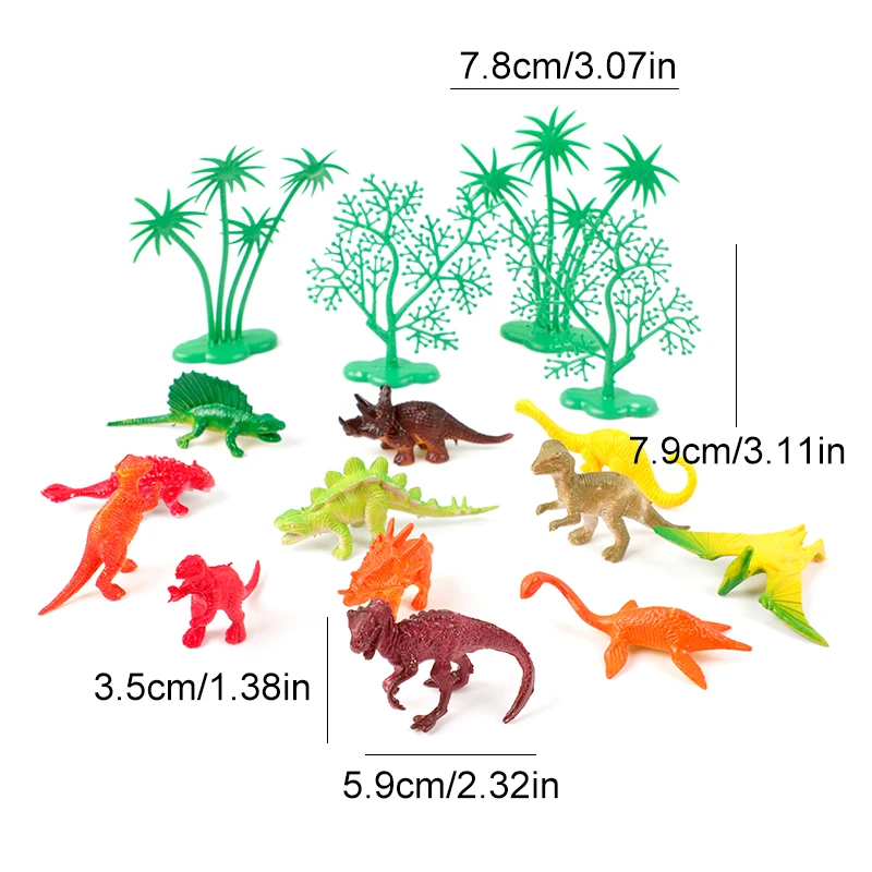 16 шт./компл. кукла для выпечки динозавр аксессуары торта Парк Юрского периода