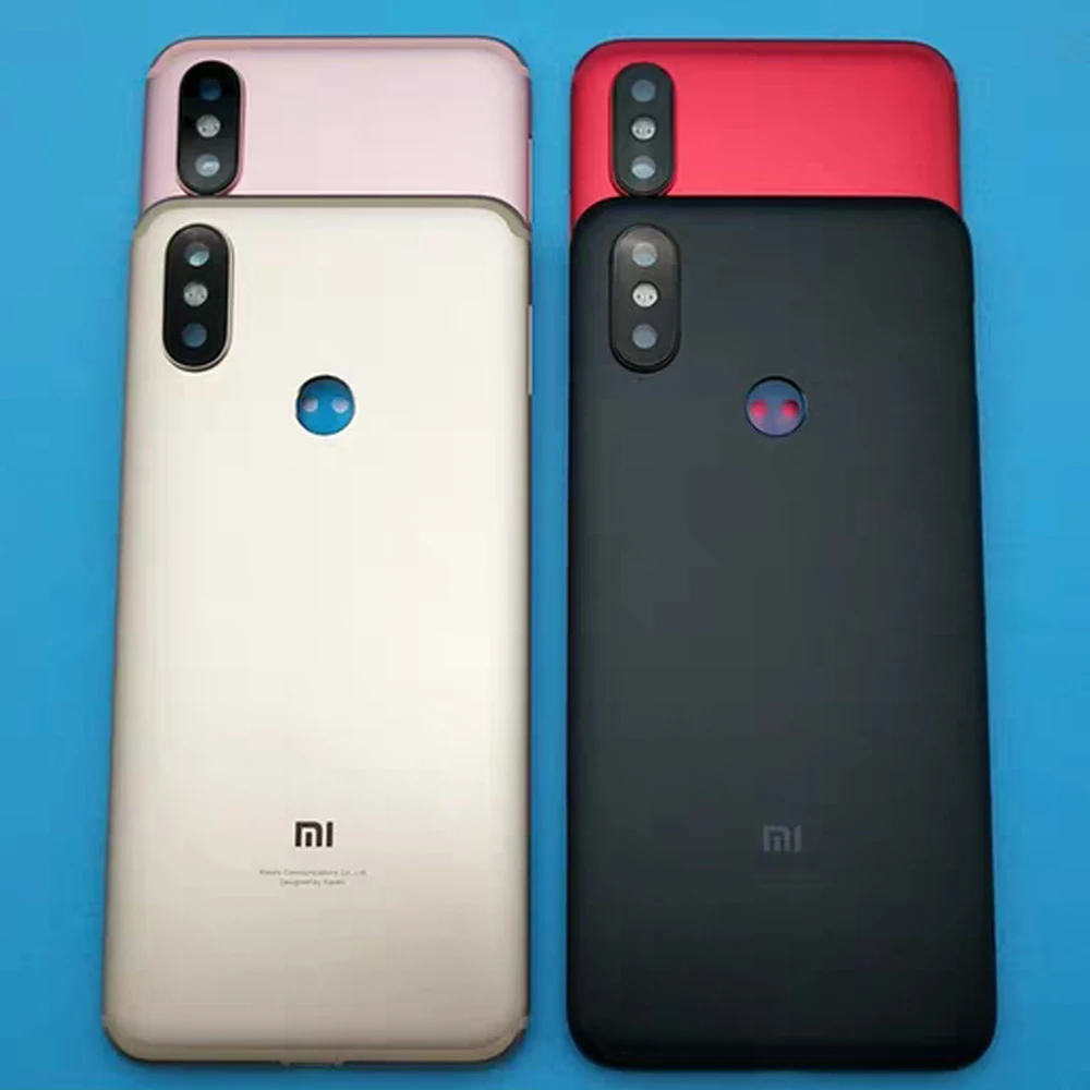 OTMIL задняя крышка для аккумулятора Xiaomi Mi 6X с отпечатком пальца A2 боковыми
