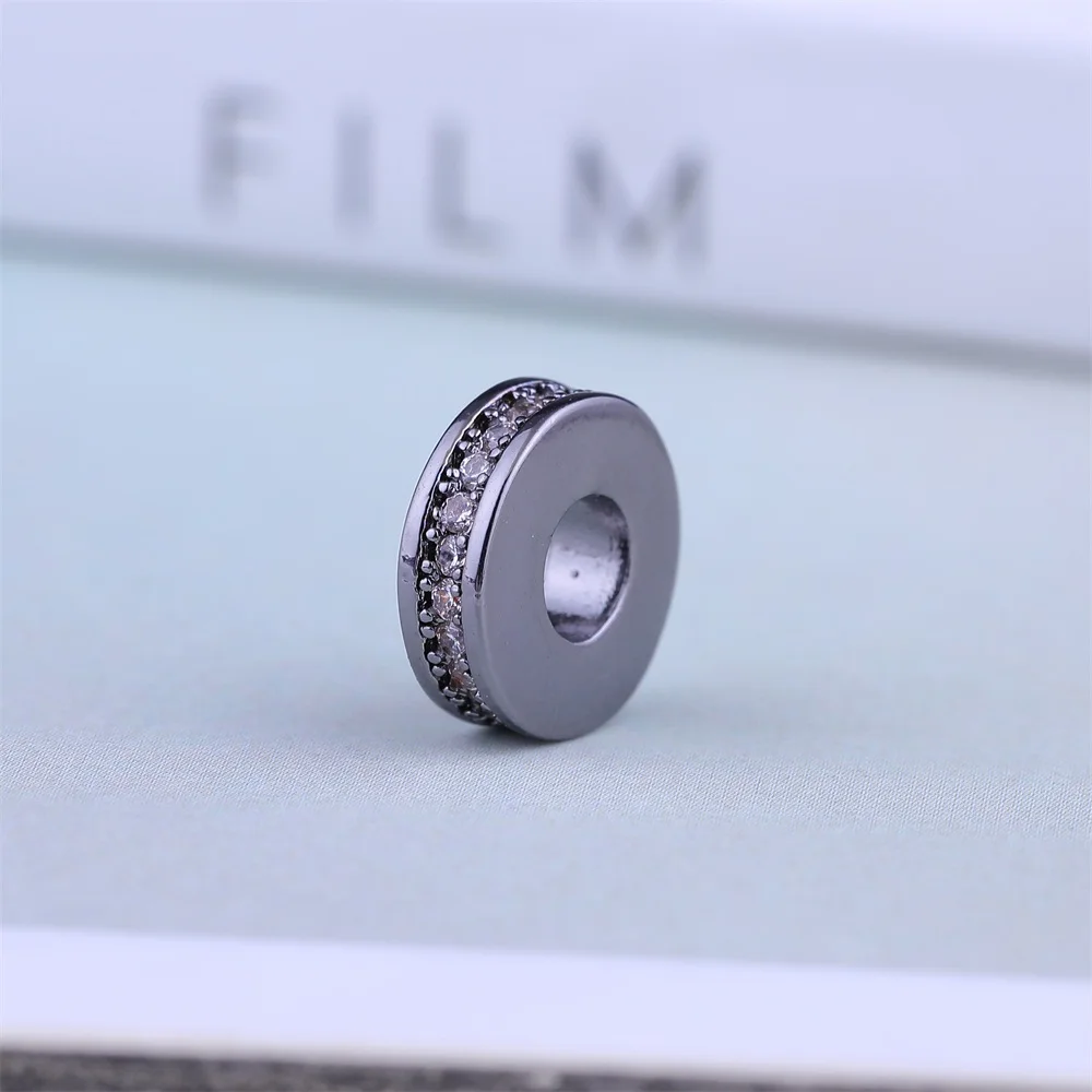 Фурнитура для женских ювелирных изделий металлические разделители 9 мм бусины