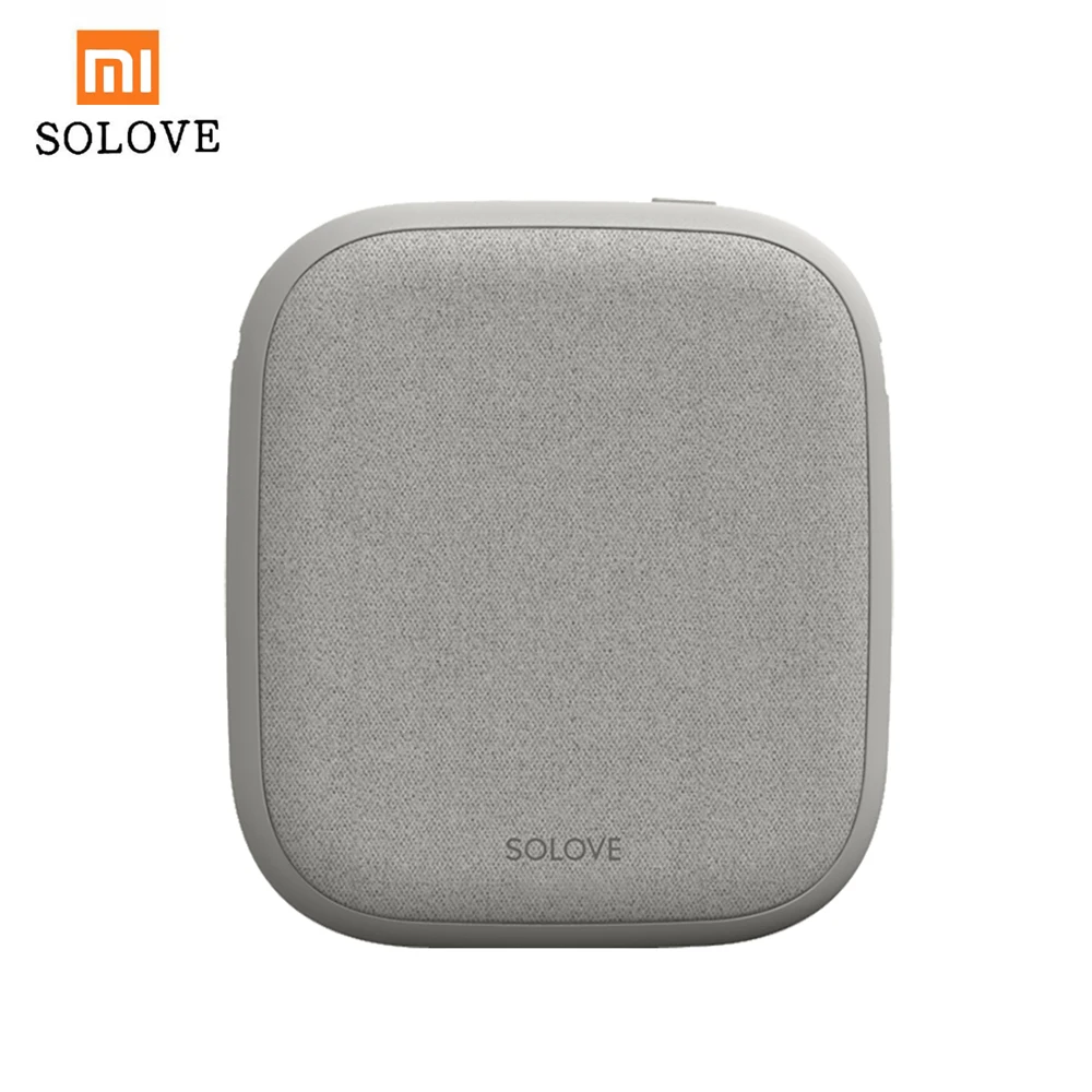 Беспроводное зарядное устройство Xiaomi SOLOVE 10000 мАч 2.1A быстрая зарядка ультра