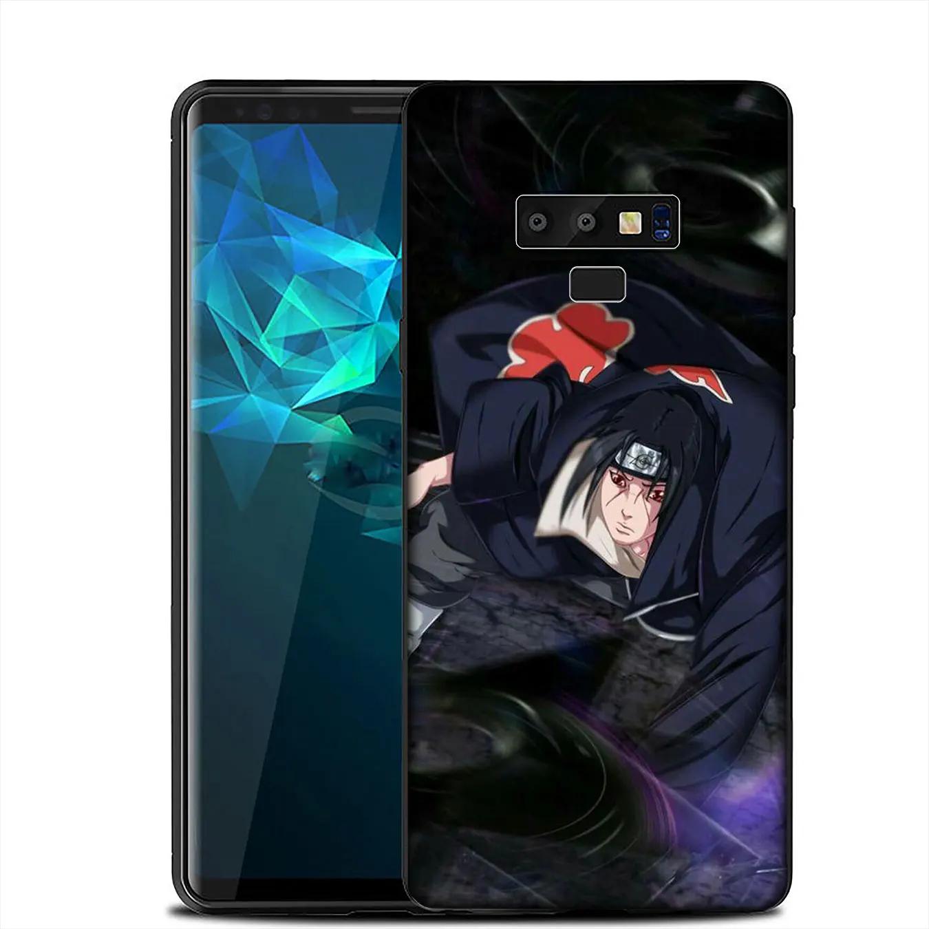 IYICAO Мягкий силиконовый чехол с японским Аниме Наруто Итачи для Samsung Galaxy A6 A9 A8 A7 2018