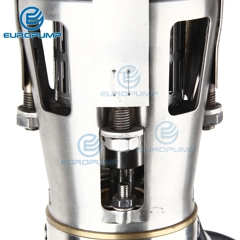 EUROPUMP солнечный насос 6 дюймов 12HP выход 4 &quotмакс лифт 78 м поток 68000LPH DC Солнечный
