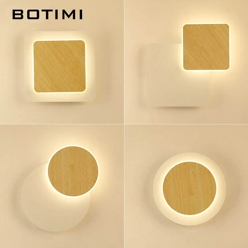 Настенный светильник BOTIMI светодиодный для гостиной|Комнатные настенные LED