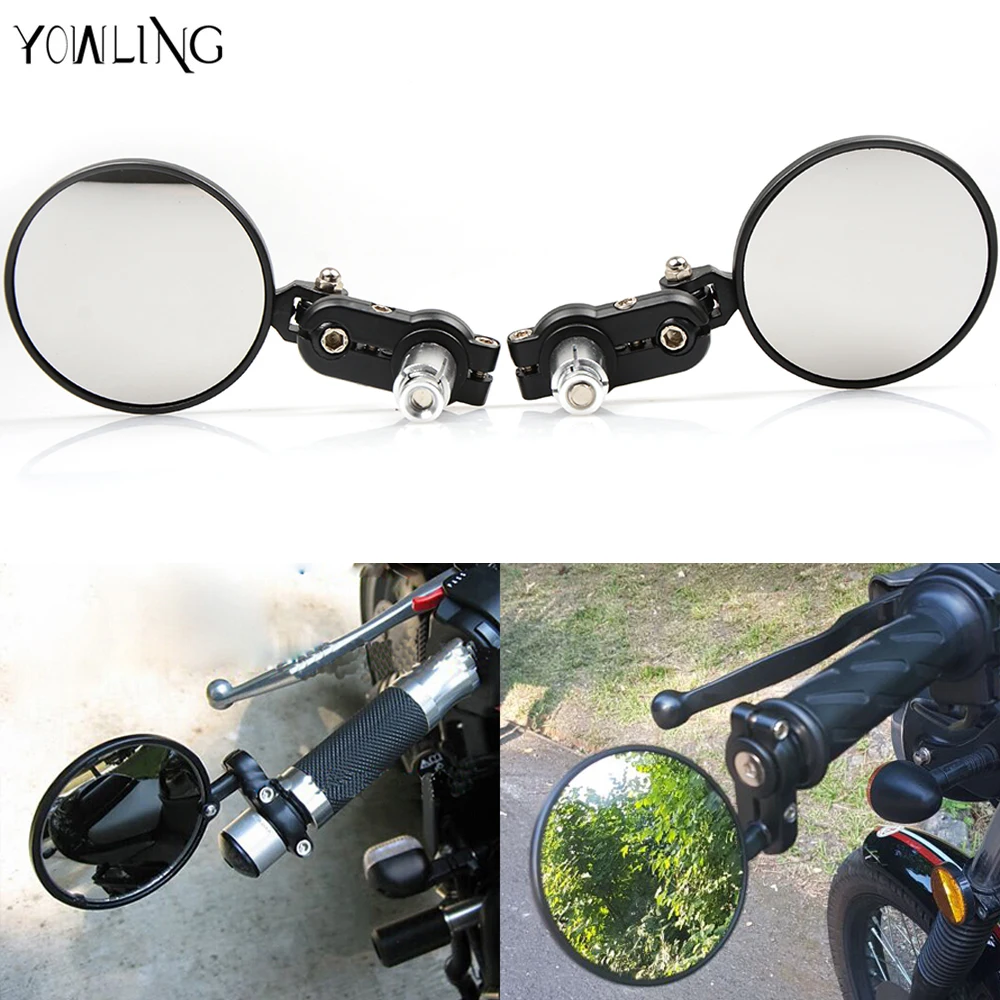 Боковые зеркала для Suzuki DR 7/8 200 DRZ DR350 250 350 400 DR650 650 дюйма | Автомобили и мотоциклы