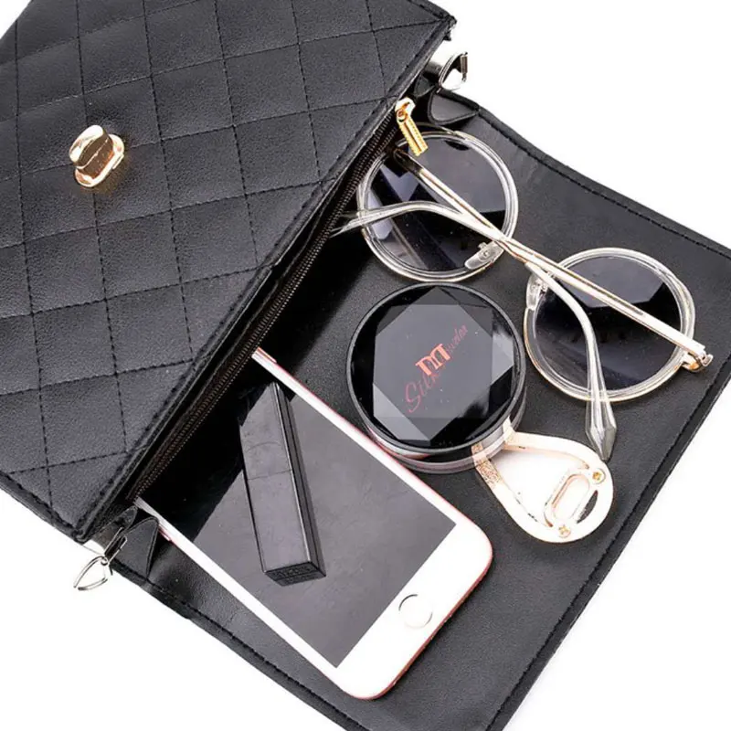 Женская сумка мессенджер FANSON черная Повседневная через плечо|Сумки-кроссбоди| |