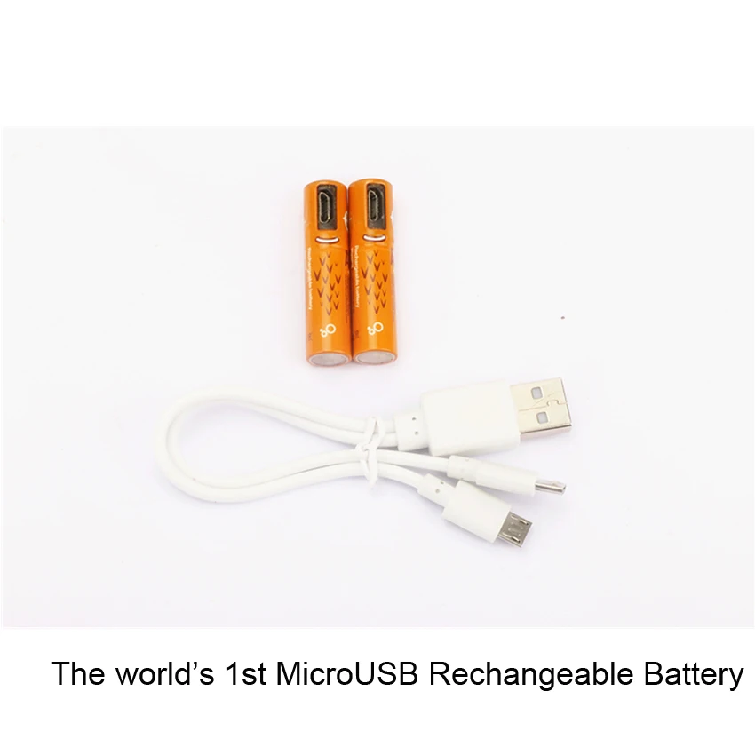 Первый в мире SMARTOOOLS Батареи 2 шт./lot1.2V AAA Micro USB Аккумуляторная Батарея Литиевая Для