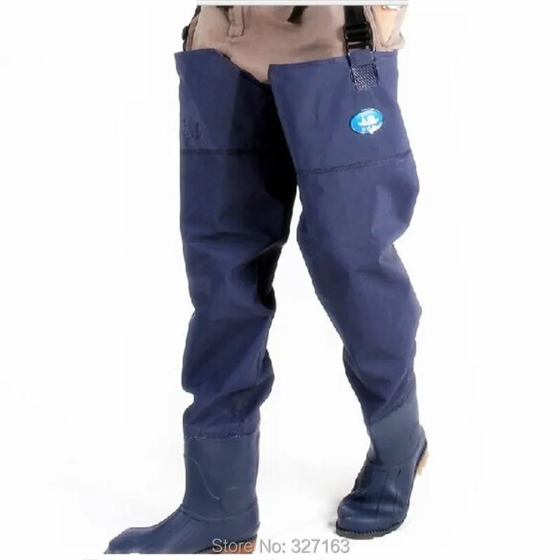 Knee boots pants boots men planting 