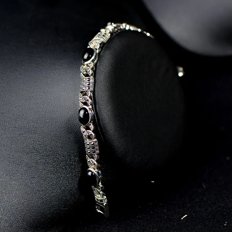 S925 Серебряный браслет ручная цепь богемные модные браслеты для женщин