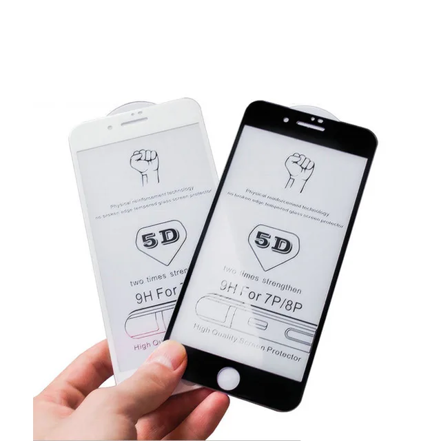 Защитное закаленное стекло 5D 6D с закругленными кромками для iPhone 11 Pro XS XR Max 25 шт. |